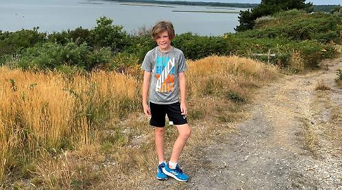 11-year-old fundraising fanatic sleeps 100 nights running in tent for charity