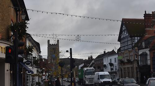 Traders delighted with new festive lights and free trees