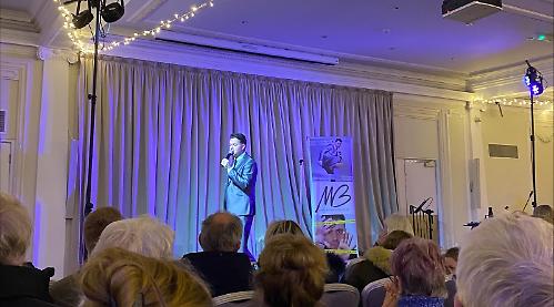 Michael Bublé tribute act woos audiences at Living Advent Calendar 