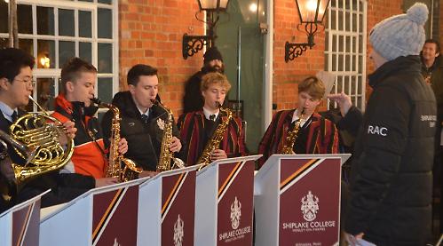 Henley Living Advent Calendar night six: Shiplake College wind band 
