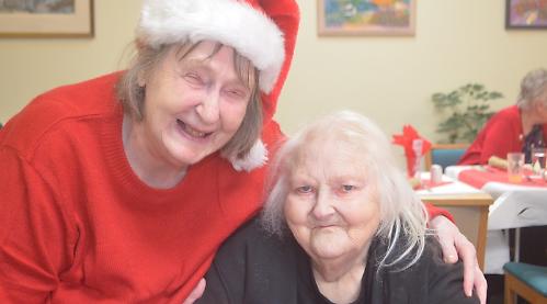 Christmas companions at club