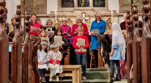 Nativity and carol service