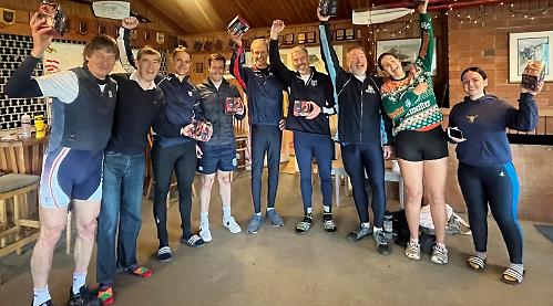 Townhill coxes crew to success in Christmas Pudding races