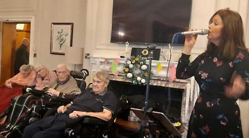 Care home resident turns 100