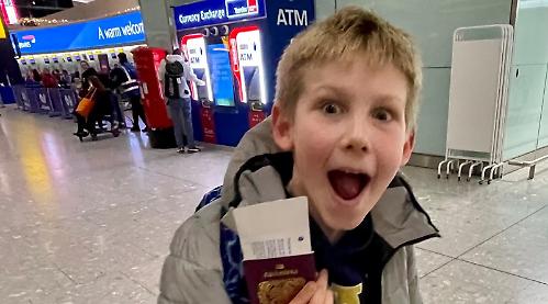 Boy, 10, rewarded with first games console after winning diving competition