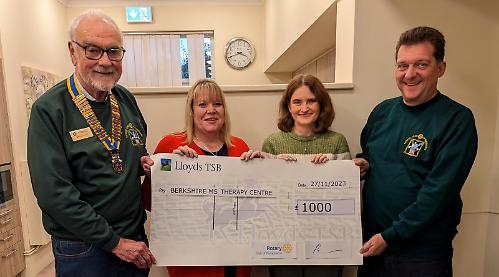 £1,000 boost for MS therapy centre