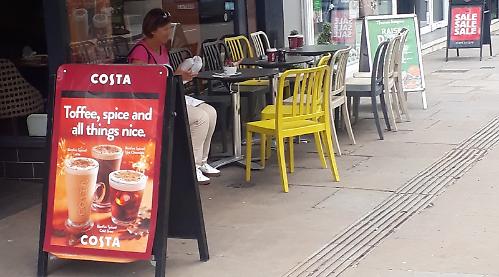 Warning to traders over A-boards