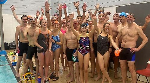 Swimmers go to great lengths for disabled care charity