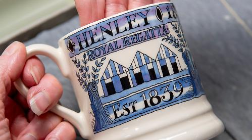 New ceramic mug with river scenes to mark 185th year of royal regatta