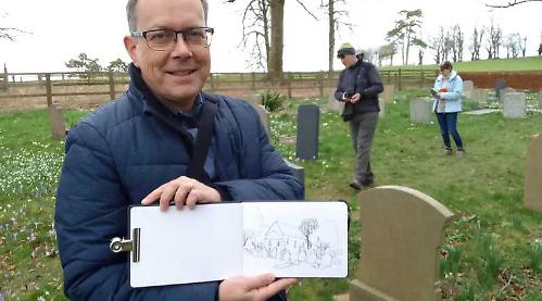 Tourists come from Holland to see snwodrops