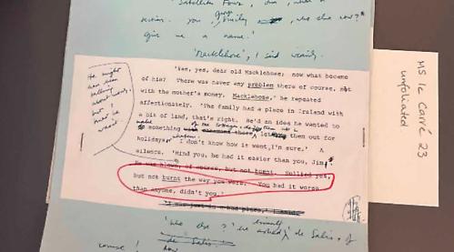 Secrets of great writers revealed by their crossings-out and additions