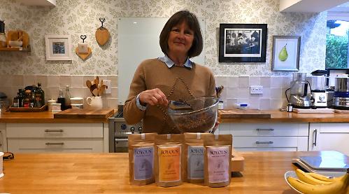 Woman who finds joy in creating craft chocolate