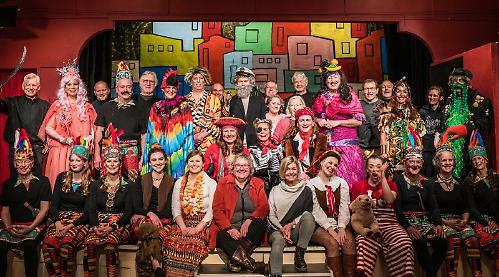 Huge production team deliver good-hearted Robinson Crusoe panto
