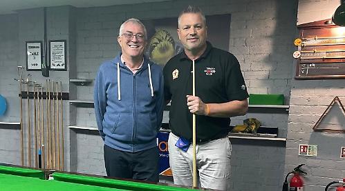 Man goes snooker loopy in 24-hour challenge for friend