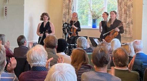 Instruments were so in tune, they spoke to each other (and to us)