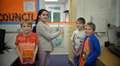 School unveils refurbished library to make reading fun