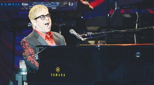 Sir Elton show named performance of year