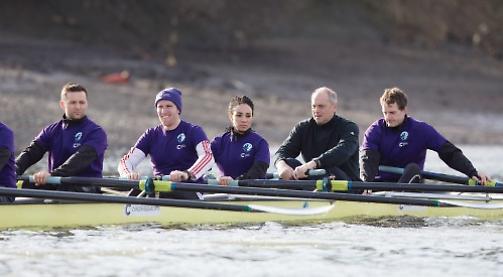Chairman prepares celebrity boat race crew