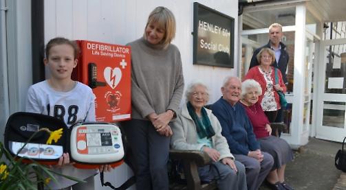 Pump firm donates 54th defibrillator to Millie's Dream