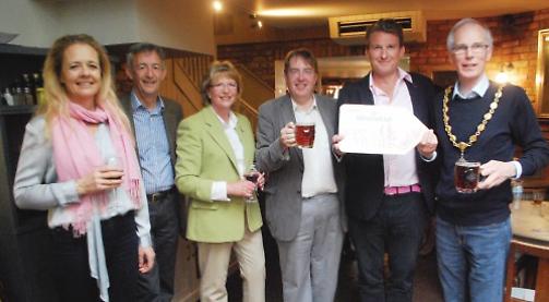 Walk to the pub takes on new meaning with trails launch