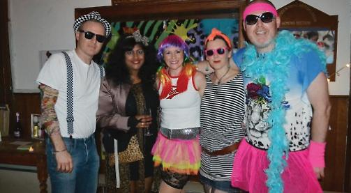 Eighties party raises £200 for youth project