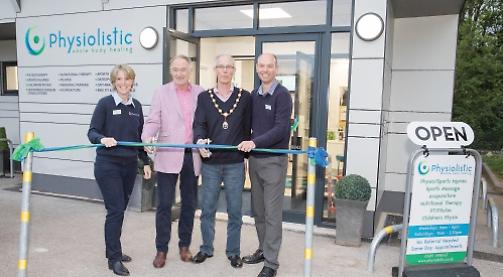 Physio business celebrates move