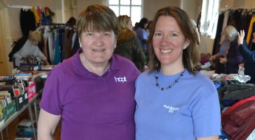 Mother and daughter team up for charity sale