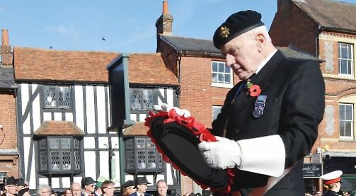 Standard bearer to be presented with British Empire Medal