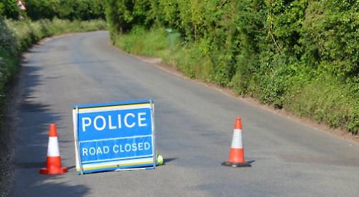 Police shut road near Henley