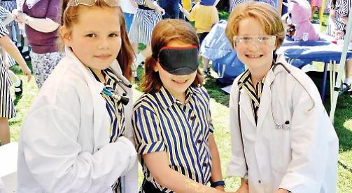 Children enjoy May Fair