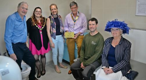 Leading the way with disabled changing device at toilets