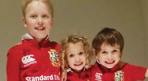 All Blacks ace gives shorts and socks to nine-year-old Lions fan on world tour