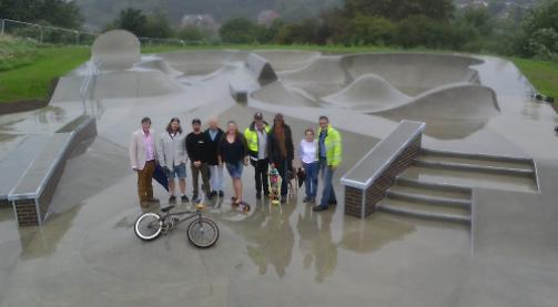 At last, new skate park is finished