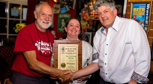 Couple win summer pub award two months after purchase