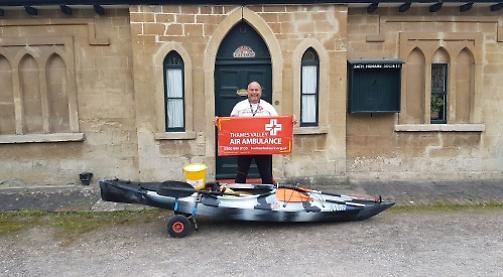 Lorry driver hits the water for 90-mile charity paddle