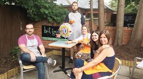 Deputy Mayor marks 10 years of coffee house