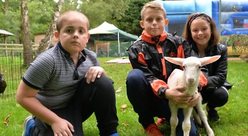 Charlie has fun at Wargrave charity day