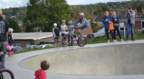 Jam in the skate park