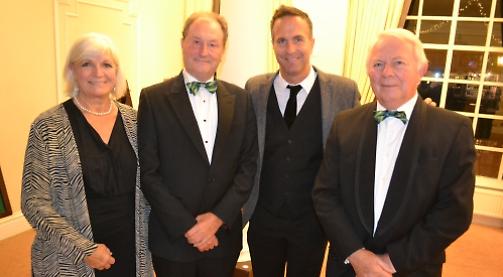 England's Ashes-winning captain speaks at cricket dinner
