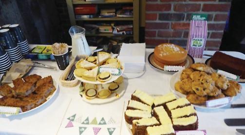 Swiss Farm Kitchen welcomes residents at #WorldsBiggestCoffeeMorning
