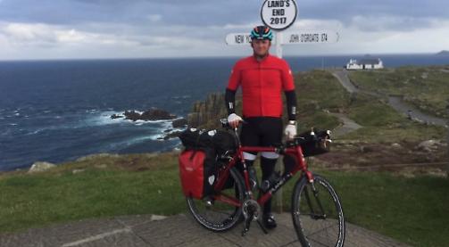 Cyclist riding 3,500 miles around coastline for charity
