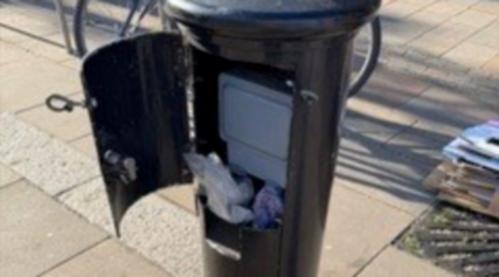 Business owner ‘deflated’ to find bin overflowing
