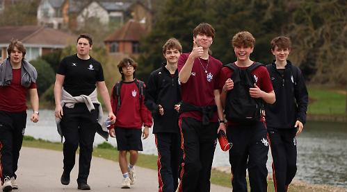 PUPILS and staff from Shiplake College raised almost £20,000