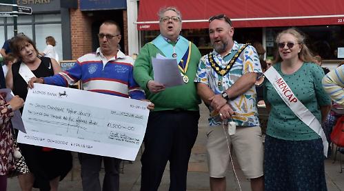 Singing and baking raise £600 for disabled charity