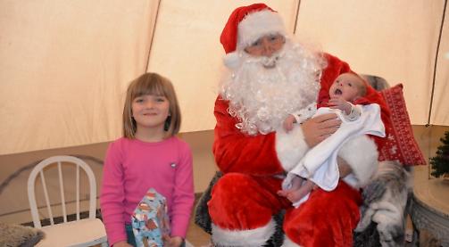 Students learn the business at Christmas fair