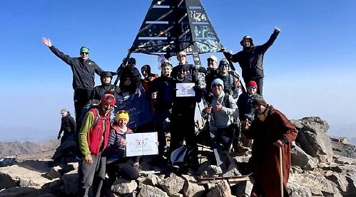 Hike up mountain raises £13,000 for disabled charity