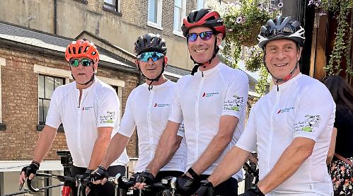 Rider helps raise £31,000 for charity which helped brother