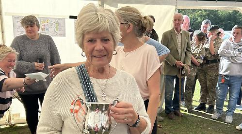 Honoured by show win