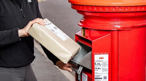 New post box to take parcels and run using solar energy