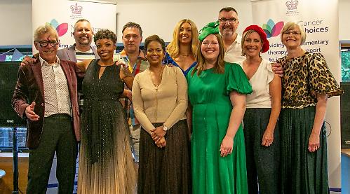 Catwalk models raise £3,000 for cancer charity